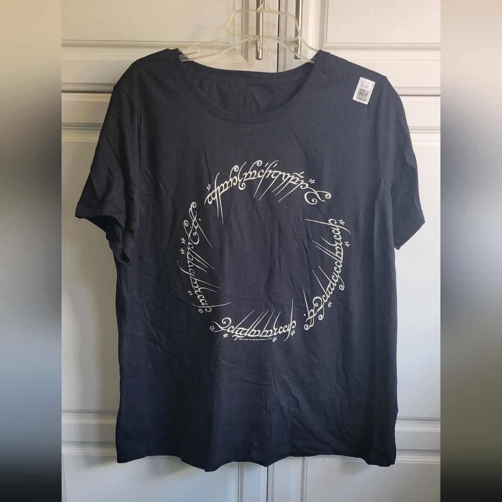 NEW black Lord of the Rings tshirts 2xl fits like XL or XXL